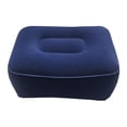thumbnail image 3 of Repose-pieds Gonflable Courbe pour Bureau d'Étude et de Jeu Bleu, 3 of 8