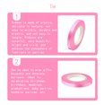 thumbnail image 4 of ziyahi Glitter Ribbons Curling Roll Decorative Multi-Purpose Gift Wrapping Crafting Pieces Wedding Accessories for Embellishments white pink, 4 of 6