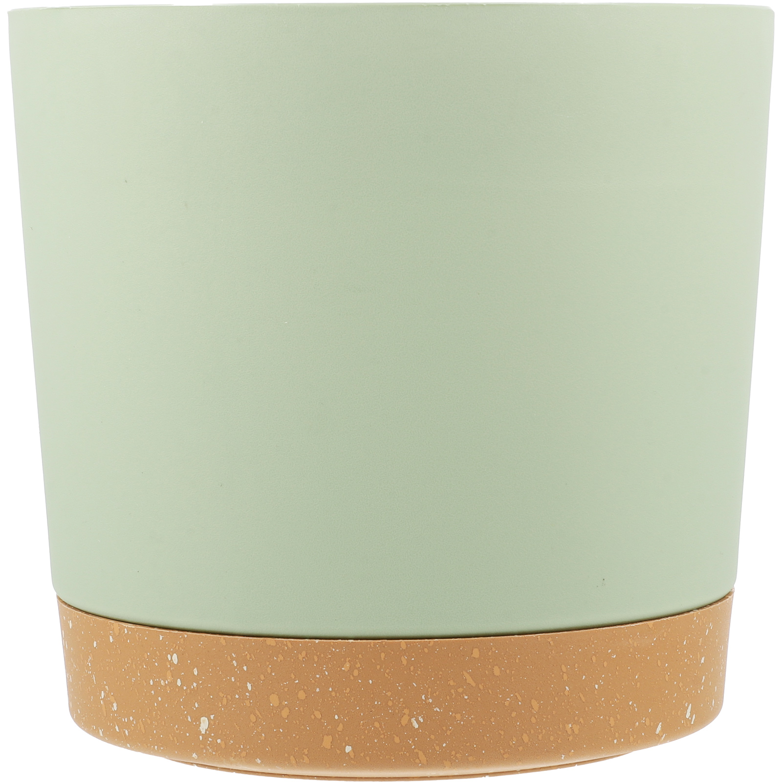 2pcs Flower Pot Indoor Plants Planter Plastic Plant Pot Gardening Planter with Tray