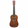 thumbnail image 1 of EeaseCA 1Pc 23 Inch Folk Acoustic Guitar Music Instrument Small Guitar for Beginner, 1 of 8