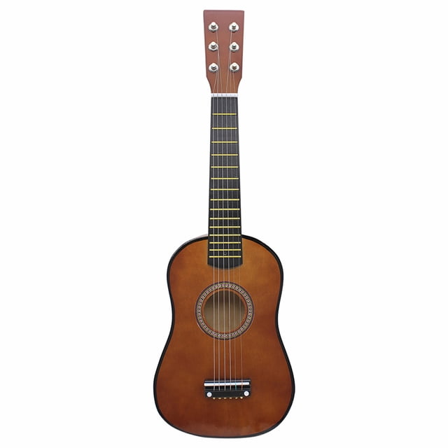 EeaseCA 1Pc 23 Inch Folk Acoustic Guitar Music Instrument Small Guitar for Beginner