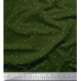 thumbnail image 1 of Soimoi Polyester Crepe Fabric Stars Shirting Fabric Prints by Yard 52 Inch Wide, 1 of 1