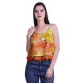 thumbnail image 1 of Moomaya Printed Womens Spaghetti Strap Crop Top Cami Summer Tops, 1 of 5
