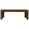 thumbnail image 2 of vidaXL Coffee Table Brown Oak 102x50x36 cm Engineered Wood, 2 of 5