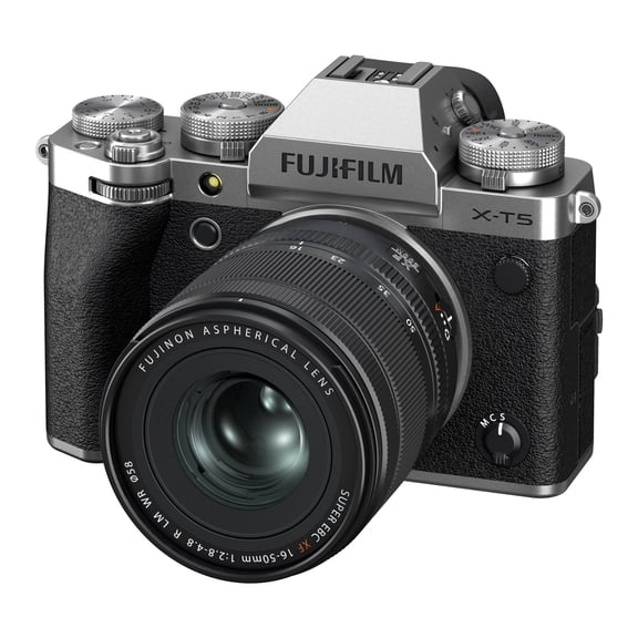 FUJIFILM X-T5 Appareil Photo Sans Miroir avec Objectif XF 16-50mm f/2.8-4.8 R LM WR (Argent)