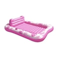 thumbnail image 1 of HILABEE Inflatable Float Bed Multipurpose Pool Lounger Raft for Holiday Party Summer Pink, 1 of 9