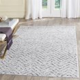 thumbnail image 2 of Safavieh Adirondack Collection ADR104N Ivory and Charcoal Vintage Geometric Area Rug (9' x 12'), 2 of 3