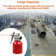 thumbnail image 4 of pitrice High Pressure Pump Aluminum Compact Size Vehicle Lubricant Metal Oiler Wear-resistance Repair Kit Simple Operation Oil Bottle 250ml, 4 of 6
