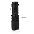 thumbnail image 4 of 3.82 X 1.18 Inch Blacklight Flashlight, Aluminum Alloy LED Flashlight UV Black Light Flashlight, For Checking Money Emergency, 4 of 8