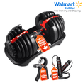 thumbnail image 1 of IMFit 5–52.5 lb Adjustable Dumbbell (Quantity:1) with Hand Grip & Jump Rope | Complete Home Workout Bundle | Space-Saving Home Gym Workout Equipment, 1 of 9