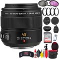 thumbnail image 1 of Panasonic Leica DG Macro-Elmarit 45-mm F/2.8 ASPH Mega O.I.S Lens + Accessories, 1 of 4