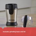 thumbnail image 2 of Black + Decker Smartgrind Stainless Steel Coffee Grinder, 2 of 8