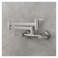 thumbnail image 4 of Brass Pot Filler Faucet Folding Kitchen Faucet With Double Joint Swing Arms Rotated Tap Wall Mounted For Hot And Cold Water ,Effortless Installation, 4 of 7