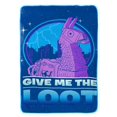 thumbnail image 1 of Couverture en Peluche Fortnite Lama, 100% Polyester, 1 of 4