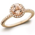 thumbnail image 1 of 5 Ct Rond en Vrac Morganite (Qualité Traitée Thermiquement, Standard), 1 of 1