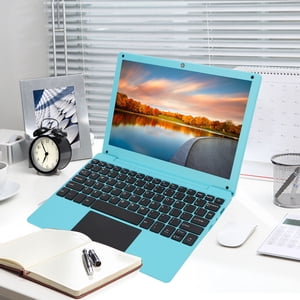 Ordinateur portable, 10.1 Ordinateur portable pour petits enfants de pouce 12, avec USB, Type C Port de recharge, pour divertissement