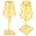 thumbnail image 1 of Tbest Crystal Table Light, Prism Desk Lamp Three Gears Adjustable Beautiful Transparent Prism For Gifts For Bar Hotel For Home For Decoration, 1 of 8