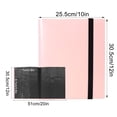 thumbnail image 4 of sdhkgrrt under $5 Trading Card Binder, 9-Pocket Trading Card Binder, 360 Side-Loading Card Album, Sports Card Collection Organizer, Football Baseball Card Holder, Trading Card Storage Novel, 4 of 7