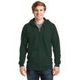 thumbnail image 1 of Hanes Ultimate Cotton Adult Fleece Full-Zip Hoodie , M, Deep Forest, 1 of 1