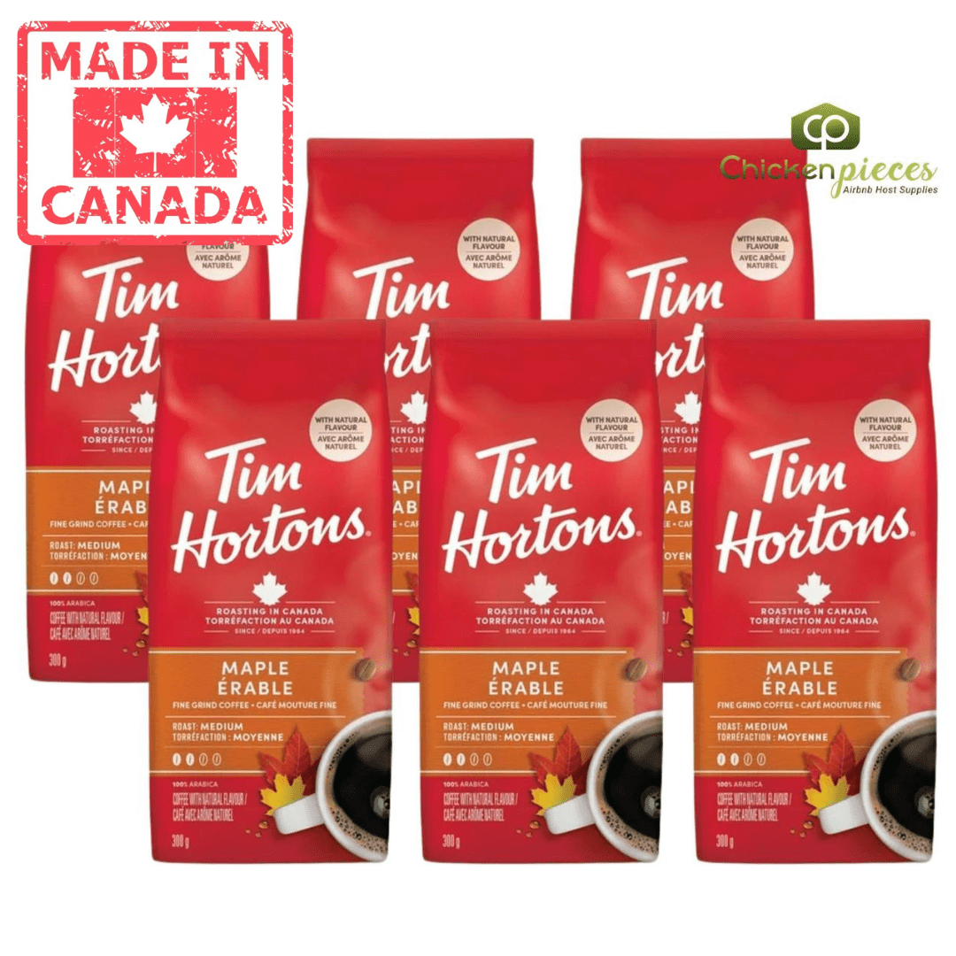 Tim Hortons Maple Coffee, 300g/10.58 oz (6/Case) - Walmart.ca