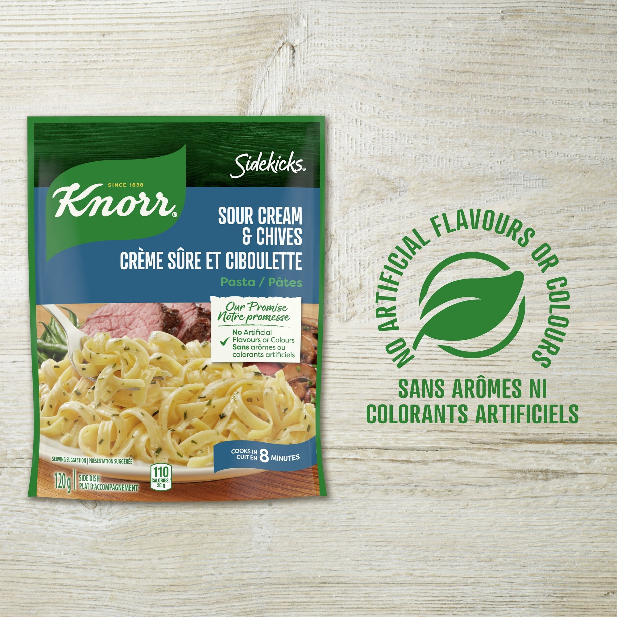 Knorr Sidekicks Sour Cream & Chives Pasta Side Dish
