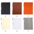 thumbnail image 3 of pitrice Agenda Organizer Journal Planner Note Book Space Saving School Accessories Exquisite Craftsmanship Artificial Leather Stationery Brown, 3 of 9