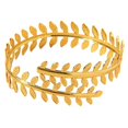 thumbnail image 2 of kurtrusly Brassard Feuille de Mode Femmes Bras Bracelet pour la Plage de Mariage de Graduation, 2 of 9