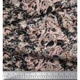 thumbnail image 2 of Soimoi Rayon Crepe Fabric Marble Stone Texture Fabric Prints By Yard 46 Inch Wide, 2 of 3