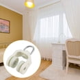 thumbnail image 3 of Ceiling Curtain Track Flexible Bendable Curtain Track Rollers Plastic Drapery Rail Sliding Glider for Shower Curtain, 3 of 5