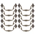 thumbnail image 2 of Drawer Handle, Zinc Alloy Durable 10 Sets Cabinet Handle, Rust-proof For Cabinet Doors Large Size, 2 of 8