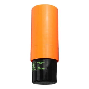 Économiseur de Balles de Tennis Porte-Conteneur de Balles de Tennis Pressuriseur Équipement Orange20x8.5cm