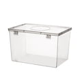 thumbnail image 1 of Contenants de Rangement pour Pain Hermétiques Boîte à Pain en Plastique Réutilisable Pain Gâteau Distributeur de Pain Transparent Bac Organisateur de Pain Frais, 1 of 8
