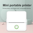 thumbnail image 4 of Mistaha Portable Mini Bluetooth Thermal Printer for Students - X6 Mini Wrong Question Printer with Convenient No Sticker Printing - White ABS Material - Wireless Connection, 4 of 6