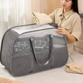 thumbnail image 1 of TACILIP Closet Organizers and Storage, Shoulder Type Large-capacity Dirty Clothes Basket Border Foldable Laundry Basket Thickened Cloth Dirty Clothes Basket Breathable Storage Basket, 1 of 6