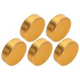 thumbnail image 4 of Miangastore Jam Jar Covers Golden Metal 5Pcs 1.9x0.8in, 4 of 8