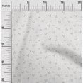thumbnail image 1 of oneOone Georgette Viscose Fabric Carrot & Rabbit Face Animal Decor Fabric Printed BTY 42 Inch Wide, 1 of 4
