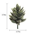 thumbnail image 4 of Coofit Artificial Succulent DIY Realistic Mini Unpotted Succulent Artificial Plant, 4 of 8