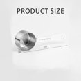 thumbnail image 3 of Oleegame 2PC Stainless Steel Cutlery Set Coffee Spoon Stainless 30ML Measuring Spoon Kitchen Measuring Spoon Milk Powder Measuring Spoon Silver, 3 of 7