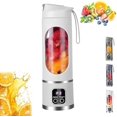 thumbnail image 1 of Extracteur de Jus à Affichage Numérique, Mélangeur Extracteur de Jus Numérique Multimode - Écran DEL Intelligent, Compatible avec les Régimes, Conception Étanche pour Smoothies Liquides, Shakes Mélangeur Compact pour la Maison et les Voyages (Blanc), 1 of 1