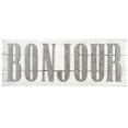 thumbnail image 1 of hometrends Wooden Bonjour Plaque with Pop up Letters, 1 of 1