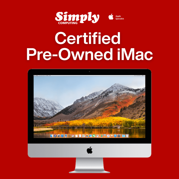 Refurbished Certified Apple iMac 21.5-inch (2017) Intel i5 8GB RAM