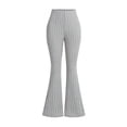 thumbnail image 2 of 4-Pack Solid Color Flared Pants with Elastic Waistband for Kids - Soft Comfortable Playwear for Boys and Girls, 2 of 4