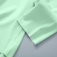thumbnail image 4 of SHTXOZHI Girls Boys Long Sleeve Layering Shirts Kids Solid Color Crewneck Basic Fall Tops Tees 2-13 Years, 4 of 5