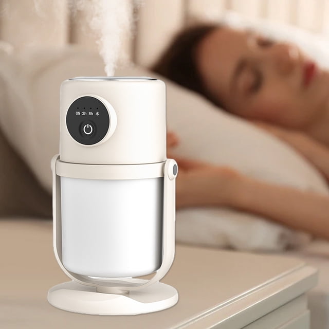 Dvkptbk Humidifiers for Bedroom Cool Mist Humidifiers for Home Humidifier Humidifiers for Bedroom Easy to Clean 28dB Quiet Cool Mist Humidifier for Home Nursery