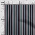 thumbnail image 1 of oneOone Viscose Chiffon Fabric Vertical Stripe Printed Fabric 1 Yard 42 Inch Wide, 1 of 4