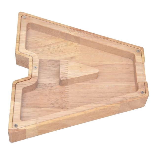 Wooden Bank, Attractive Decorative Transparent Appearance Initial Bank For Home Decoration