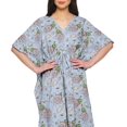thumbnail image 4 of Moomaya Kaftan pour Femmes, Tenue d'Intérieur de Vacances, Robe Maxi, Robe Africaine pour Femmes - L-XL, 4 of 6
