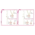 thumbnail image 2 of kurtrusly Necklace Earring Bracelet Ring Set Must-have For Any Fashion-conscious Girl 2Set, 2 of 5