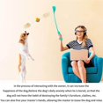thumbnail image 2 of Ball Throwing Toy Plastic Long Handle Ball Toy Throwing Toy for Dog Entertainment with Elastic Rope and Teether Ball for Outdoor, 2 of 6