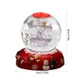 thumbnail image 3 of KOYPTL Christmas Santa Crystal Dome with LED Light,Christmas Theme Clear Lights Decorations for Night Light Desktop Pendant Christmas Trees Snow Scenery Ornaments Gift for Boys Girls Christmas, 3 of 6